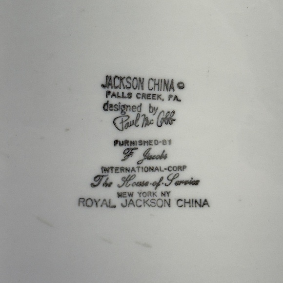 Vintage Paul McCobb Designed 
Royal Jackson Platter - Picture 11 of 11